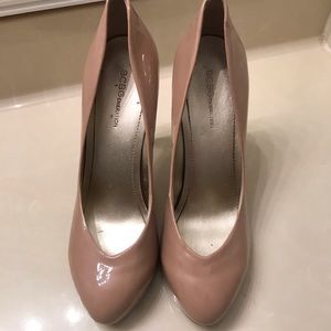 BCBG Generation Nude Heels